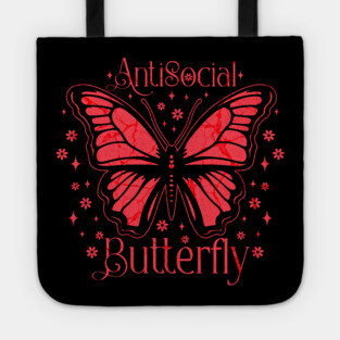 Antisocial Butterfly Tote