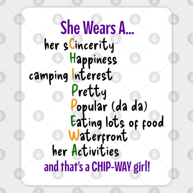 CTC Chippewa Trail Camp For Girls T-Shirt Sticker by Luxinda