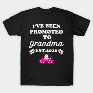 I have been promoted to Grandma T-Shirt