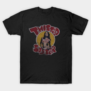 Twisted Sister Punk Glam Rock T-Shirt