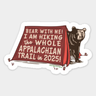Bear with me on the Appalachian Trial Sticker
