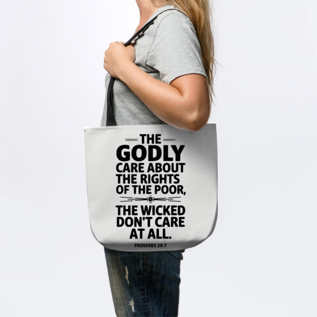 The Godly Care about the rights of the poor by UrbanLifeApparel
