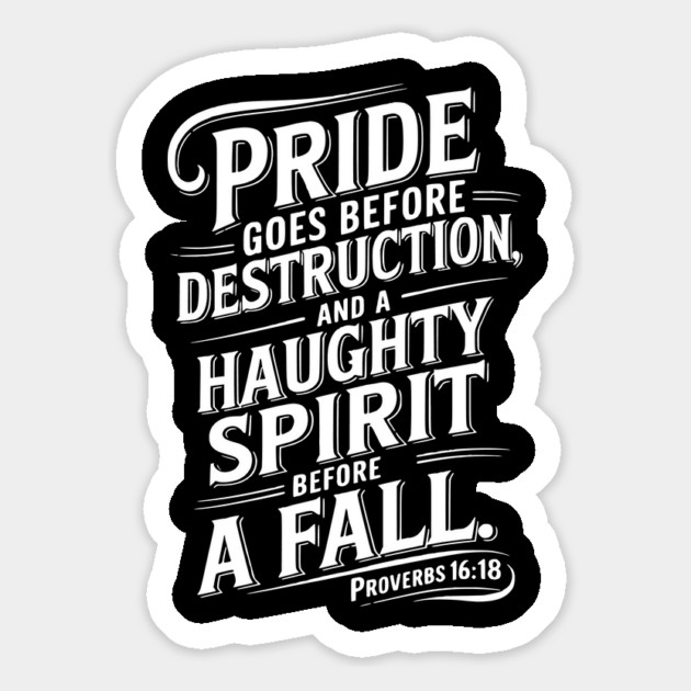 Pride goes before destruction Magnet by UrbanLifeApparel