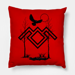 THE BLACK LODGE VINTAGE TWIN PEAKS Pillow