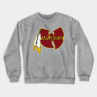 Washington Redskins - WA-SKINS Football Mashup Crewneck Sweatshirt