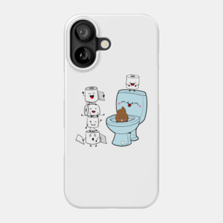 Toilet Humor: Sips and Giggles Punny Series Phone Case