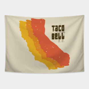 vintage taco bell Tapestry