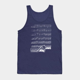 JAWS Music Tank Top