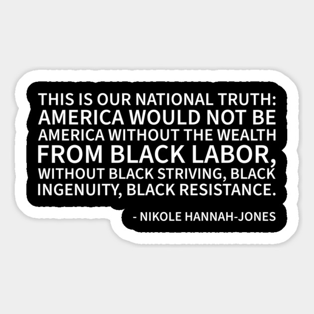 America Would not be American without Black People Magnet by UrbanLifeApparel