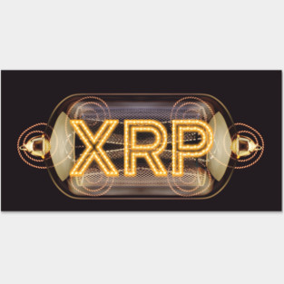 XRP Tube light Posters and Art