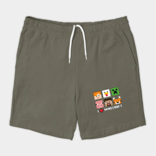 minecraft: love Shorts