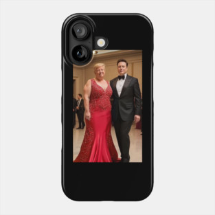 Elon Musk & Donald Trump Prom Dates Phone Case