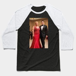 Elon Musk & Donald Trump Prom Dates Baseball T-Shirt