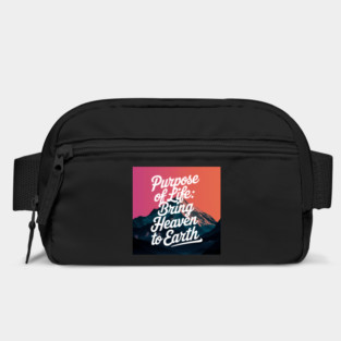 Christian Saying, Bring Heaven to Earth Bag