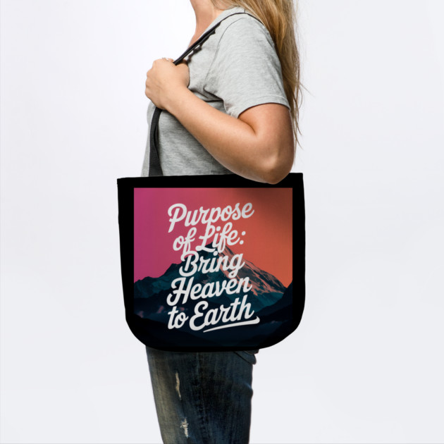 Christian Saying, Bring Heaven to Earth by logiamerch