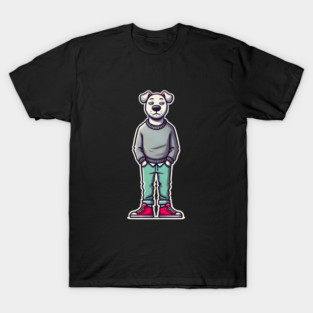 Funny Chilled Dog, Love Dogs T-Shirt