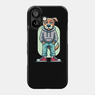 Funny Chilled Dog, Love Dogs Phone Case