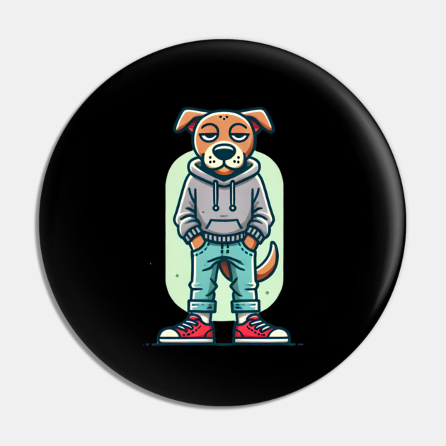 Funny Chilled Dog, Love Dogs Pin by logiamerch