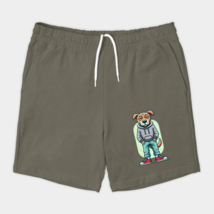 Funny Chilled Dog, Love Dogs Shorts