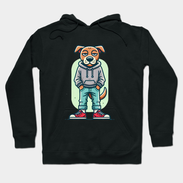 Funny Chilled Dog, Love Dogs Hoodie by logiamerch