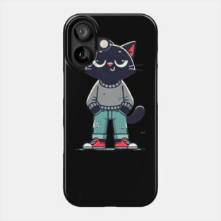 Funny Chilled Cat, Love Cats Phone Case