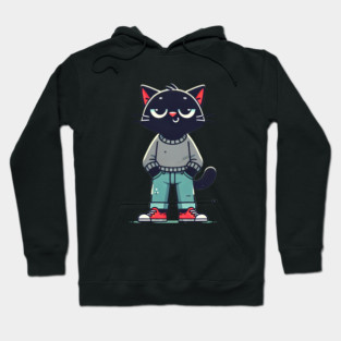 Funny Chilled Cat, Love Cats Hoodie