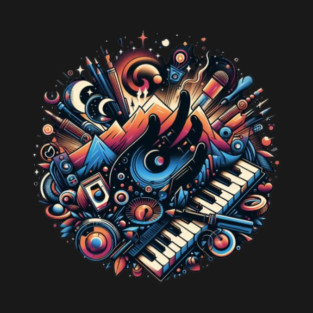 MUSIC LOVE DJ BAND UNTOLD FESTIVAL T-Shirt