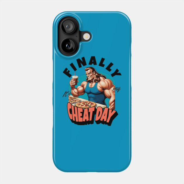 Finally Cheat Day Phone Case by Demian Stipatio