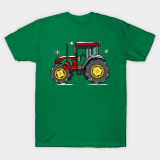 Tractor at the Holidays T-Shirt