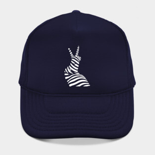 Geometric Snail Op Art Design for Nature Lovers Hat