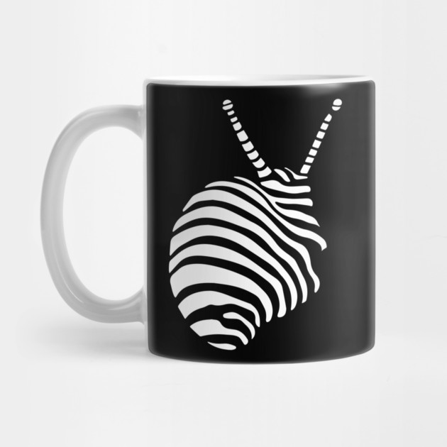 Abstract Geometric Shell Design with Optical Illusions by TuncGK