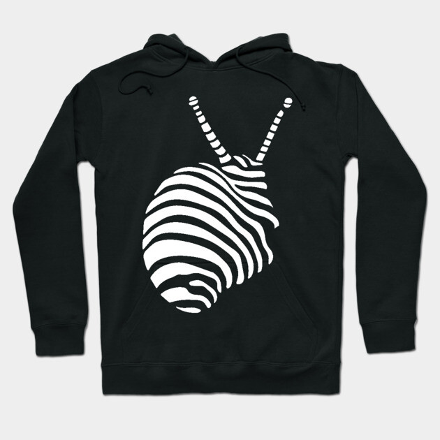 Abstract Geometric Shell Design with Optical Illusions Hoodie by TuncGK