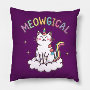 MEOWGICAL cat! Pillow