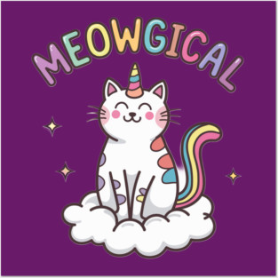 MEOWGICAL cat! Posters and Art