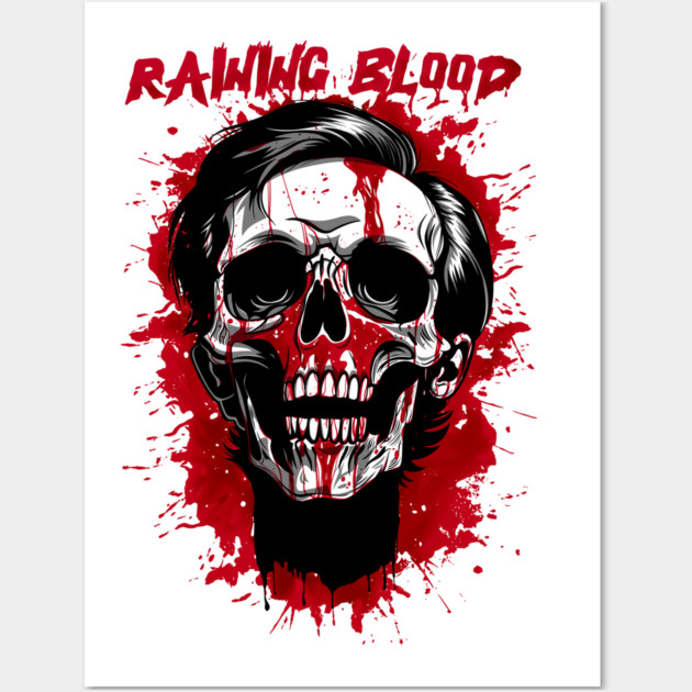 RAINING BLOOD Wall Art by artslaves
