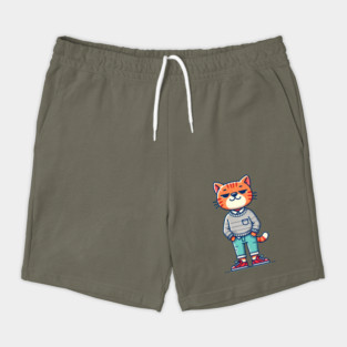 Funny Chilled Orange Cat, Love Cats Shorts