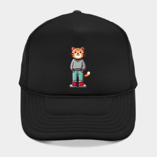 Funny Chilled Cat, Love Cats Hat