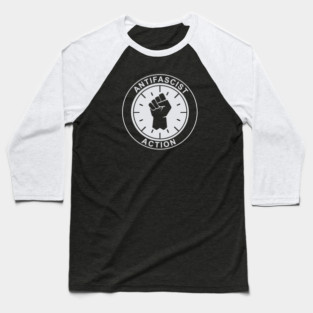 Anti-Fascist Baseball T-Shirt