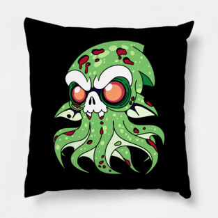 Vampire Squid Zombie Pillow