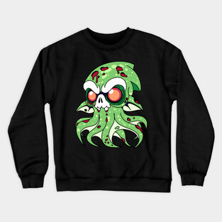 Vampire Squid Zombie Crewneck Sweatshirt
