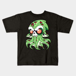 Vampire Squid Zombie Kids T-Shirt