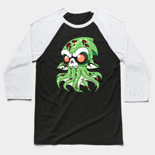 Vampire Squid Zombie Baseball T-Shirt