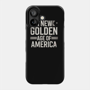 A New Golden Age of America, USA Flag Phone Case
