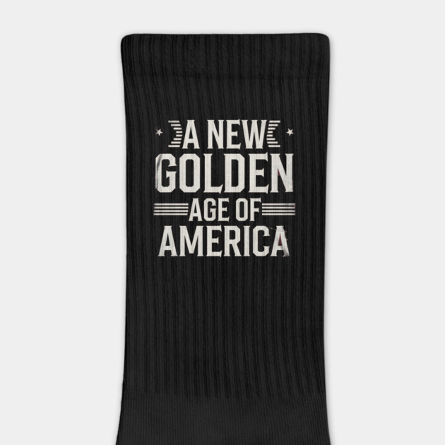 A New Golden Age of America, USA Flag by logiamerch