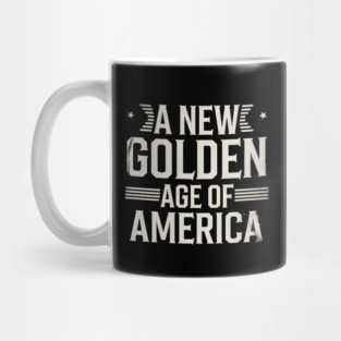 A New Golden Age of America, USA Flag Mug