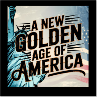 New Age of America, USA Flag Posters and Art