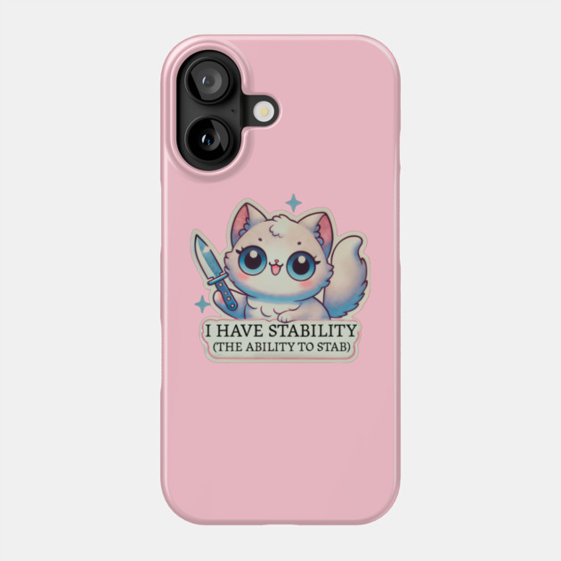 Stability Phone Case by Demian Stipatio