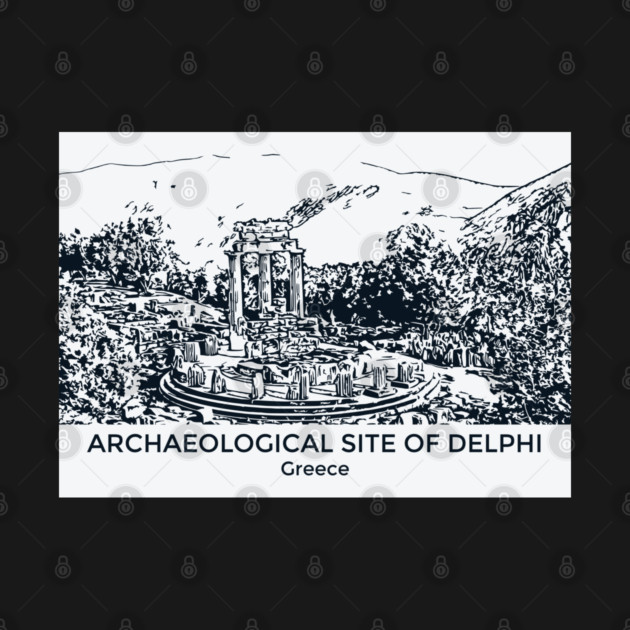 Archaeological Site of Delphi - Greece by Lakeric