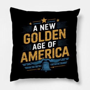 New Age of America, USA Flag Pillow