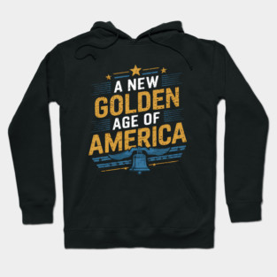 New Age of America, USA Flag Hoodie